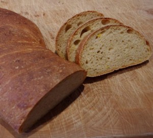 Anschnitt Kürbisbrot